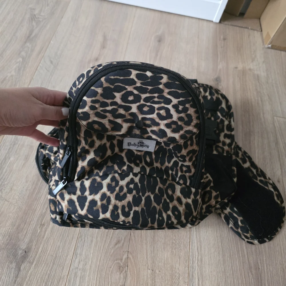 Leopard Print Crossbody Bag